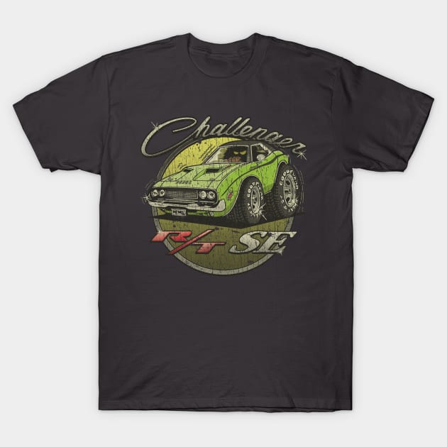 Challenger R/T SE Lime 1970 T-Shirt by JCD666